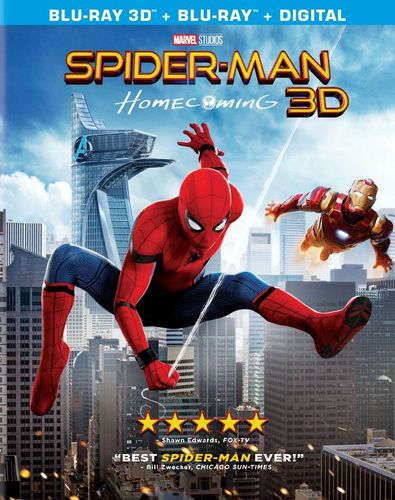 SPIDER-MAN : DE REGRESO A CASA -BLU RAY 3 D + BLU RAY + DVD -